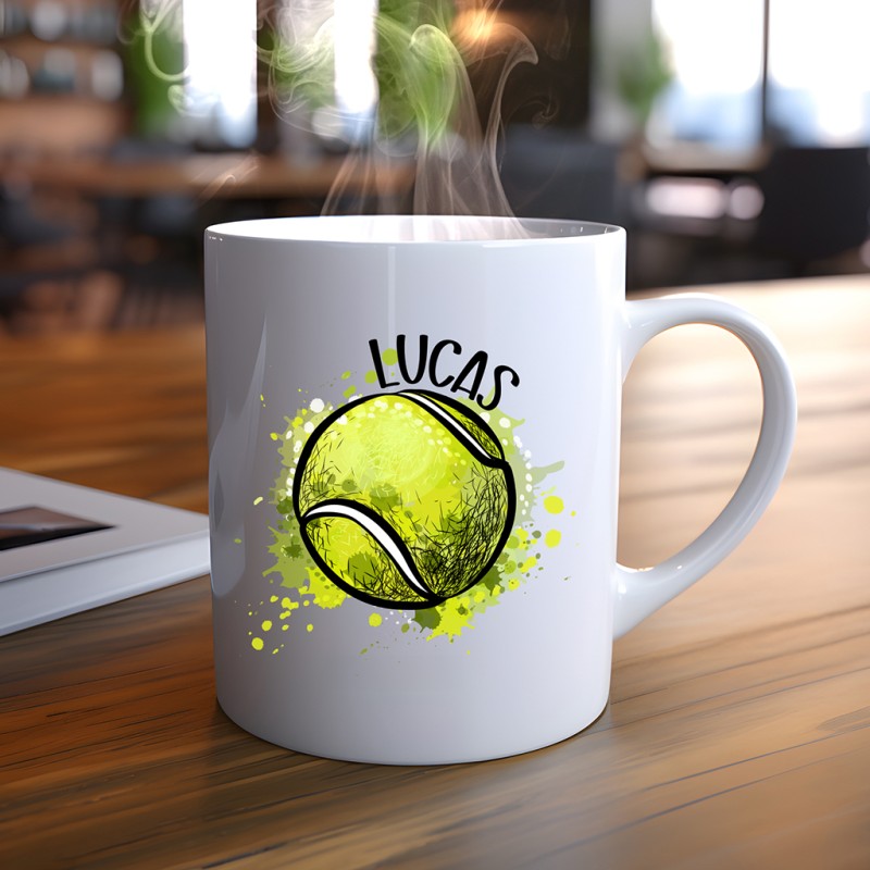 Mug "Balle de tennis"