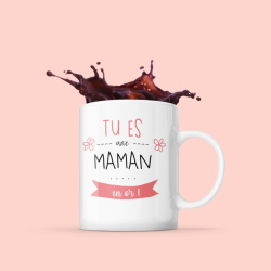 Mug "Maman en or"