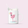 Mug "Flamant rose 2"