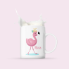 Mug "Flamant rose 1"