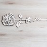 Rose en bois personnalisable "Maman"