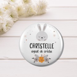 Badge personnalisable - Métier - Animal