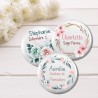 Badge personnalisable - Métier - Fleurs