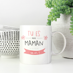 Mug "Maman en or"