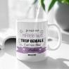 Mug "marraine trop géniale"