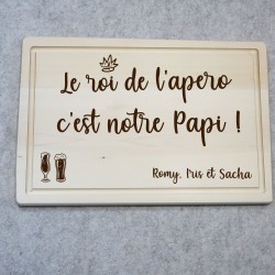 Planche à apéro pour papi