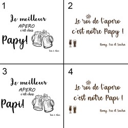 Planche à apéro pour papi